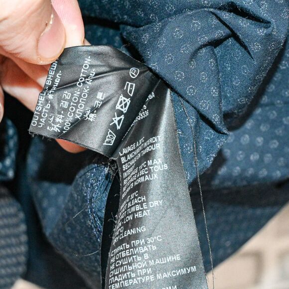 The Kooples Men's Fitted Button up Shirt in Blue circle dot print size Medium - Picture 6 of 6